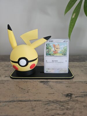 Pack Pikachu Pokéball + Support et Carte